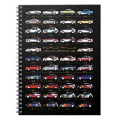 WRC-Champions Notizblock (Vorderseite)