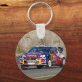 WRC Kundgebung Car Schlüsselanhänger (Vorderseite)