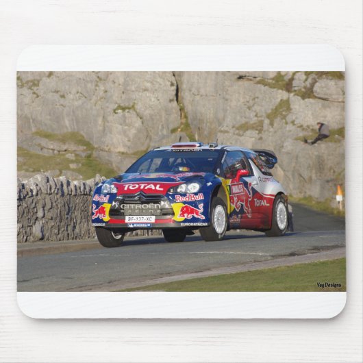 WRC Kundgebungs-Auto Mousepad (Vorne)