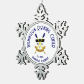 WRC Pewter Snowflake Ornament (Rechts)