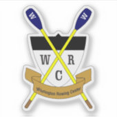 WRC Wappen Die Vinyl Sticker ausschneiden - Mehrer (Vorderseite)