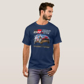 WRCOYOTA GR YARIS gazoo racing Sebastien Ogier Elf T-Shirt (Vorne ganz)