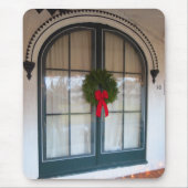 Wreath and Gingerbread Doorway - Martha's Vineyard Mousepad (Vorne)