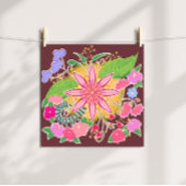 Wreath Blossom Poster