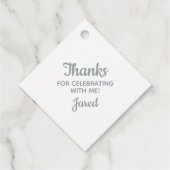 Wreath Blue Cross Kommunion Taufe Christening Geschenkanhänger (Rückseite)