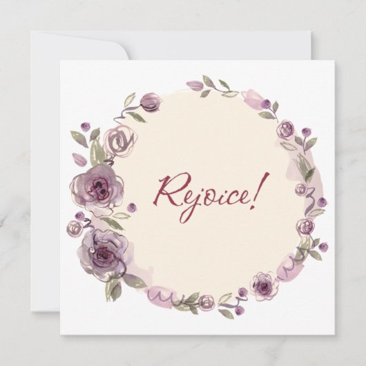 Wreath Blume Grünpflanzen Bloral Religious (Vorderseite)