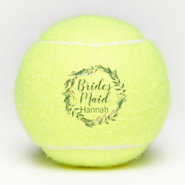 Wreath Bridesmaid Wedding-Geschenk Tennisbälle