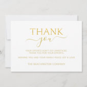 *~* Wreath Corporate JOY Business Holiday Card (Rückseite)