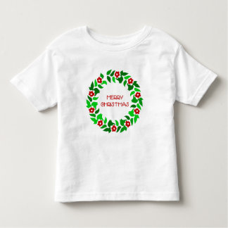Wreath-Grüße - Kleinkind-T - Shirt