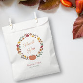 Wreath & Hochzeit im Herbst Vielen Dank für Ihr In Geschenktütchen