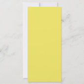 Wreath Mediterranean Citrus Wedding Menu (Rückseite)