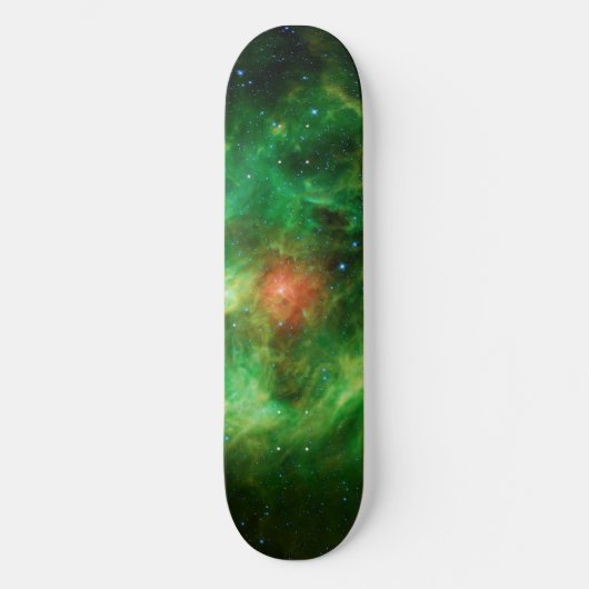 Wreath Nebula, Barnard 3, Milchstraße Skateboard (Vorderseite)