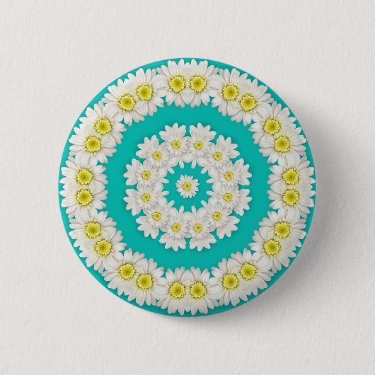 Wreath of Daisies Button (Vorderseite)