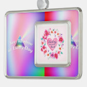 Wreath of Educator Joy Rahmen-Ornament Silber (Links)