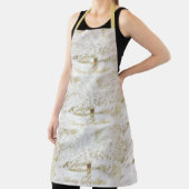 Wreath on Snow Tree Schürze (InSitu)