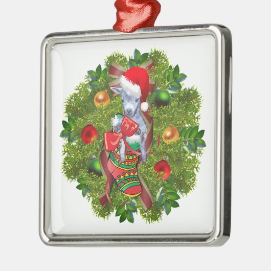 Wreath Ornament Aus Metall (Links)