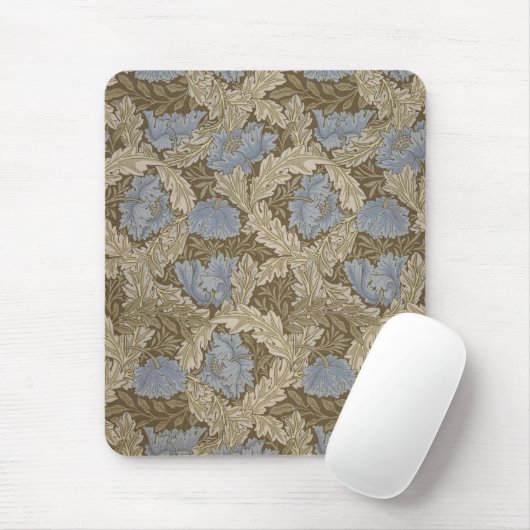 Wreath Pattern (von William Morris) Mousepad (Mit Mouse)