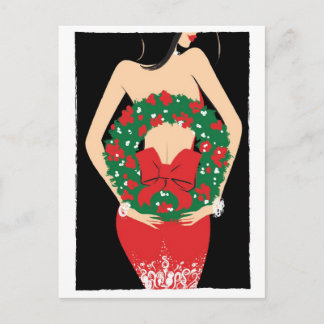 Wreath-Postkarte Postkarte