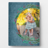 Wreath Tabletop Easel Foto Fotoplatte (Vorderseite)