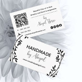 Wreath Vines Handmade | Handgefertigte Visitenkart Visitenkarte