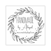 Wreath Vines Handmade | Handwerkliches Unternehmen Gummistempel (Prägung)