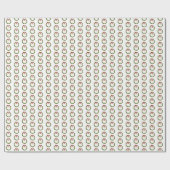 Wreath Wrapping Paper Geschenkpapier (Flach)