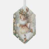 Wreathbound Wonder Ornament Aus Glas (Vorderseite Rechts)