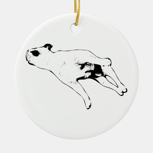 Wreathside Ruh Keramik Ornament (Vorne)