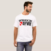Wreck Diver 2 Bekleidung T-Shirt (Vorne ganz)
