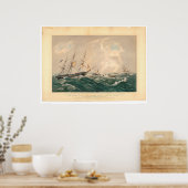 Wreck of the Steamship "San Francisco" (1877A) Poster (Küche)