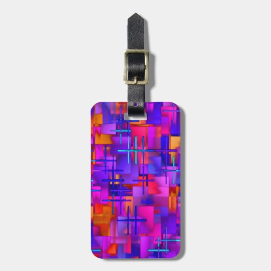 Wreckedangles Gepäckanhänger (Vorderseite vertikal)