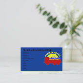 Wrecker Towing Service Business Cards Visitenkarte (Stehend Vorderseite)