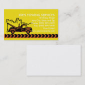 Wreckerschleppseil-LKW mit Gebäude Visitenkarte (Vorne/Hinten)