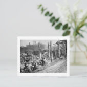 Wrecking Palace of the Fans, Cincinnati, 1911 Postkarte (Stehend Vorderseite)