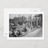 Wrecking Palace of the Fans, Cincinnati, 1911 Postkarte (Vorne/Hinten)