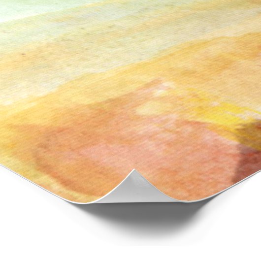 Wren Bird singt in der Morgendämmerung im Frühling Poster (Ecke)