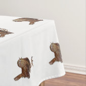 Wren Bird singt laut und schön Tischdecke (Beispiel)