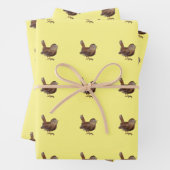 Wren Bird (Troglodytes Troglodytes) Geschenkpapier Set (Beispiel)