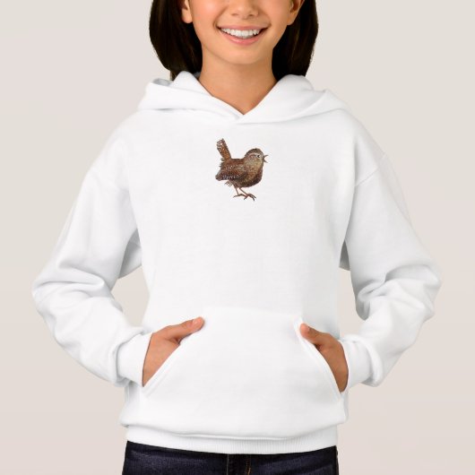 Wren Bird (Troglodytes Troglodytes) Hoodie (Vorderseite)