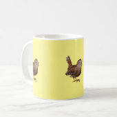 Wren Bird (Troglodytes Troglodytes) Kaffeetasse (Vorderseite Links)