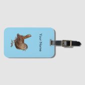 Wren Bird (Troglodytes Troglodytes) Personalisiert Gepäckanhänger (Vorderseite (Horizontal))