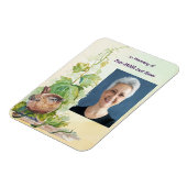  Wren Bird Vineyard Memorial Keepsake Magnet (Linke Seite)