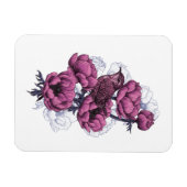 Wren-Bouquet Magnet (Horizontal)