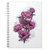 Wren-Bouquet Notizblock (Vorderseite)