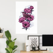 Wren-Bouquet Poster (Heimbüro)