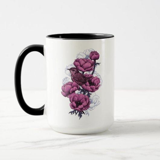 Wren-Bouquet Tasse (Links)