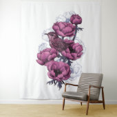 Wren-Bouquet Wandteppich (Beispiel)