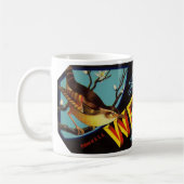 Wren Brand Florida Citrus Fruchtkennzeichnung Kaffeetasse (Links)
