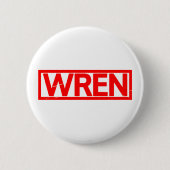 Wren Briefmarke Button (Vorderseite)