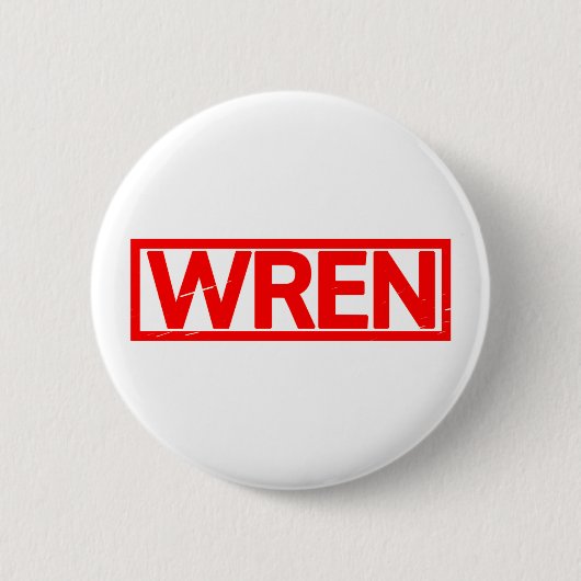 Wren Briefmarke Button (Vorderseite)